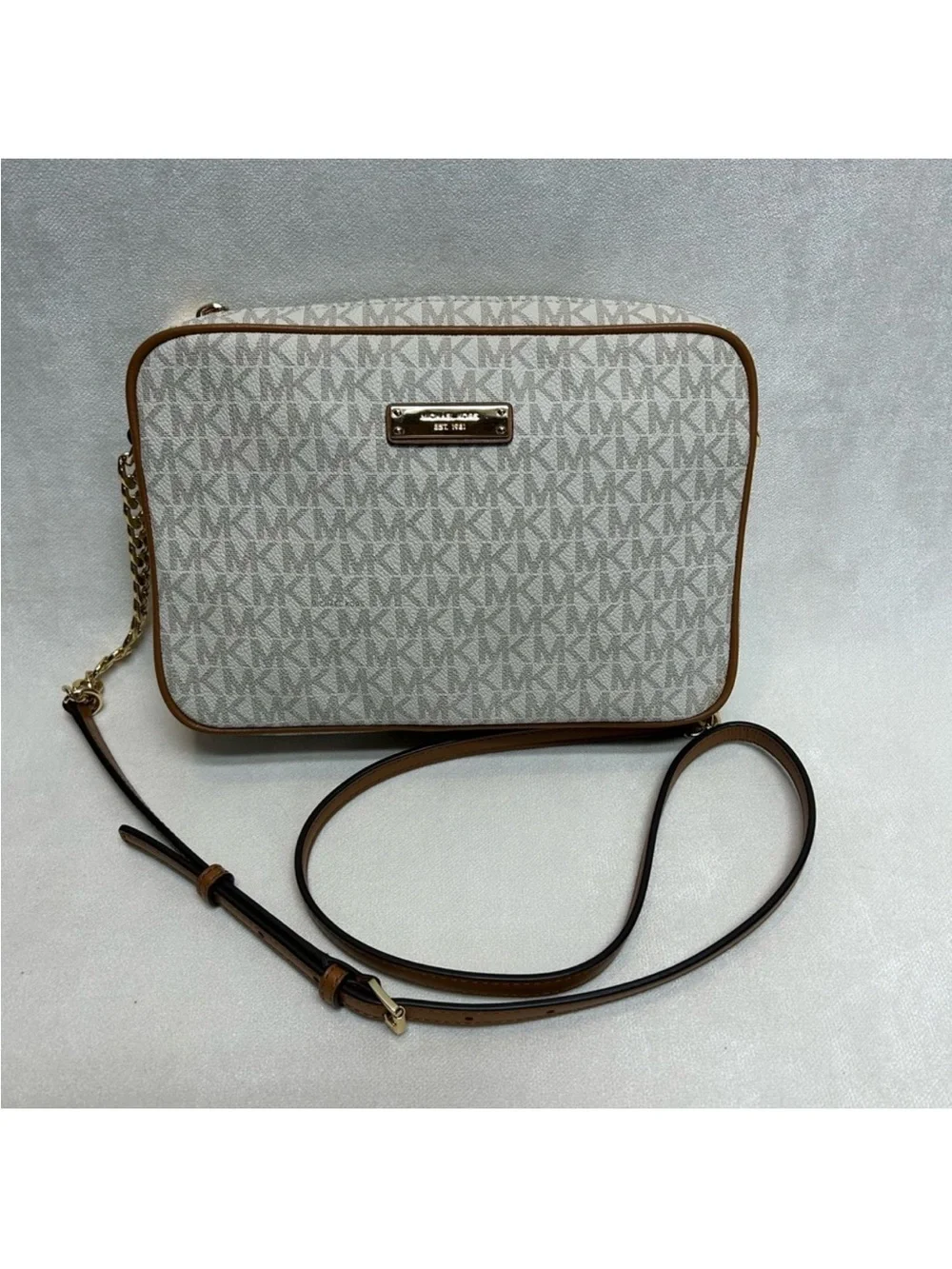 EUC Michael Kors Jet Set Large Crossbody - Picture 4 of 11
